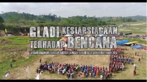 Gladi Kesiapsiagaan Bencana Di Gorontalo Utara, Komunitas Terjun Tangan