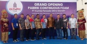 Pabrik Continuous Foam Olympic Group Layani Gorontalo Hingga Maluku Utara